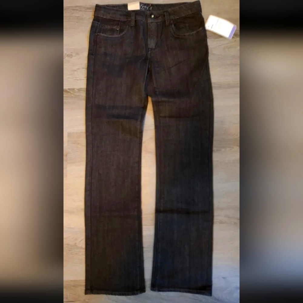 Levi's Slim Straight Eyeliner Girls Size 12 Regular, NWT, Dark Denim Adjustable